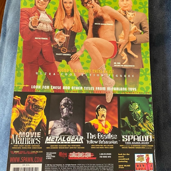 Brand new Austin Powers Dr. Evil Mr Bigglesworth  sound when tab is removed - Picture 2 of 2